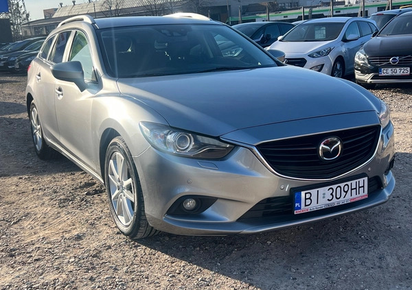 Mazda 6 cena 44900 przebieg: 184000, rok produkcji 2013 z Blachownia małe 631